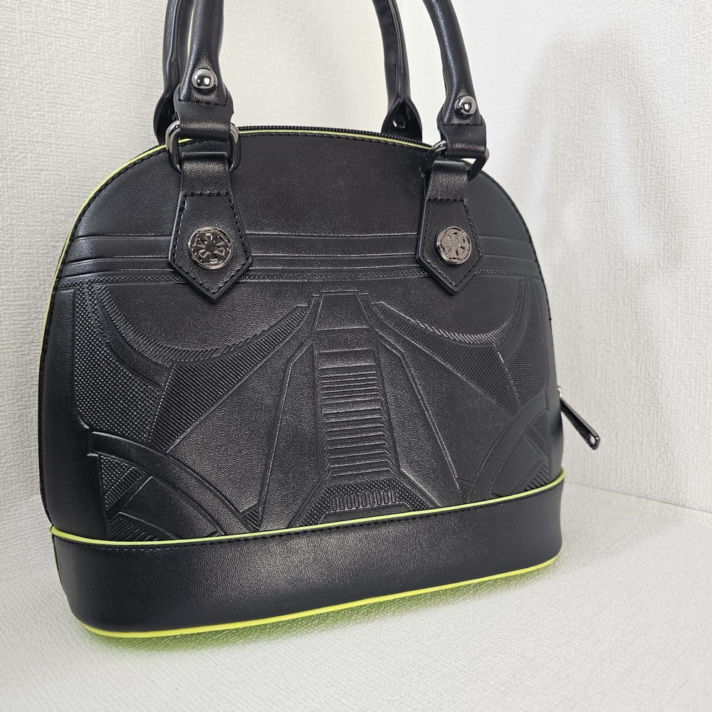 Star Wars  Loungefly Deathtrooper Satchel Purse And Wallet Set. NWOT